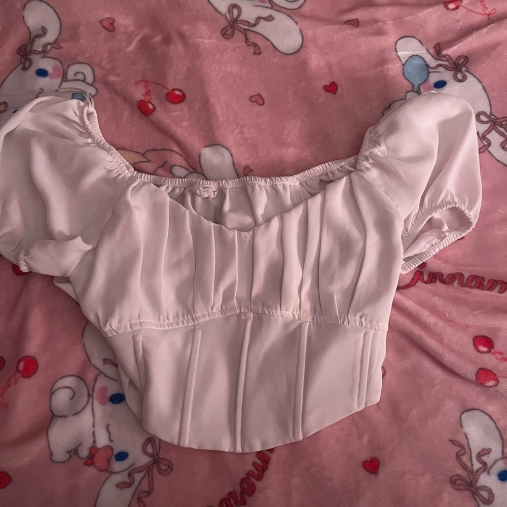 & Other Stories Cream Blouse